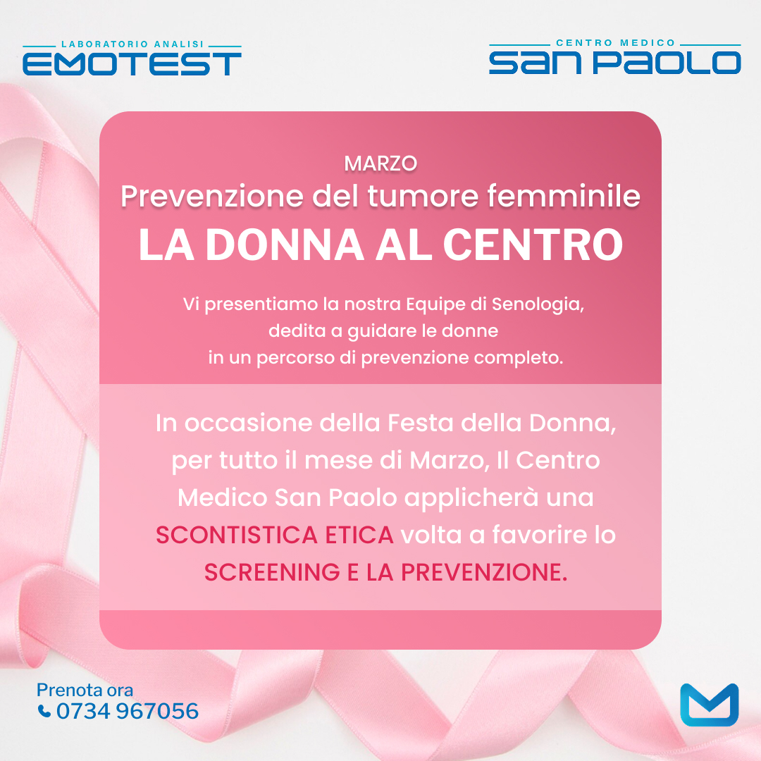 Check-up prevenzione donna