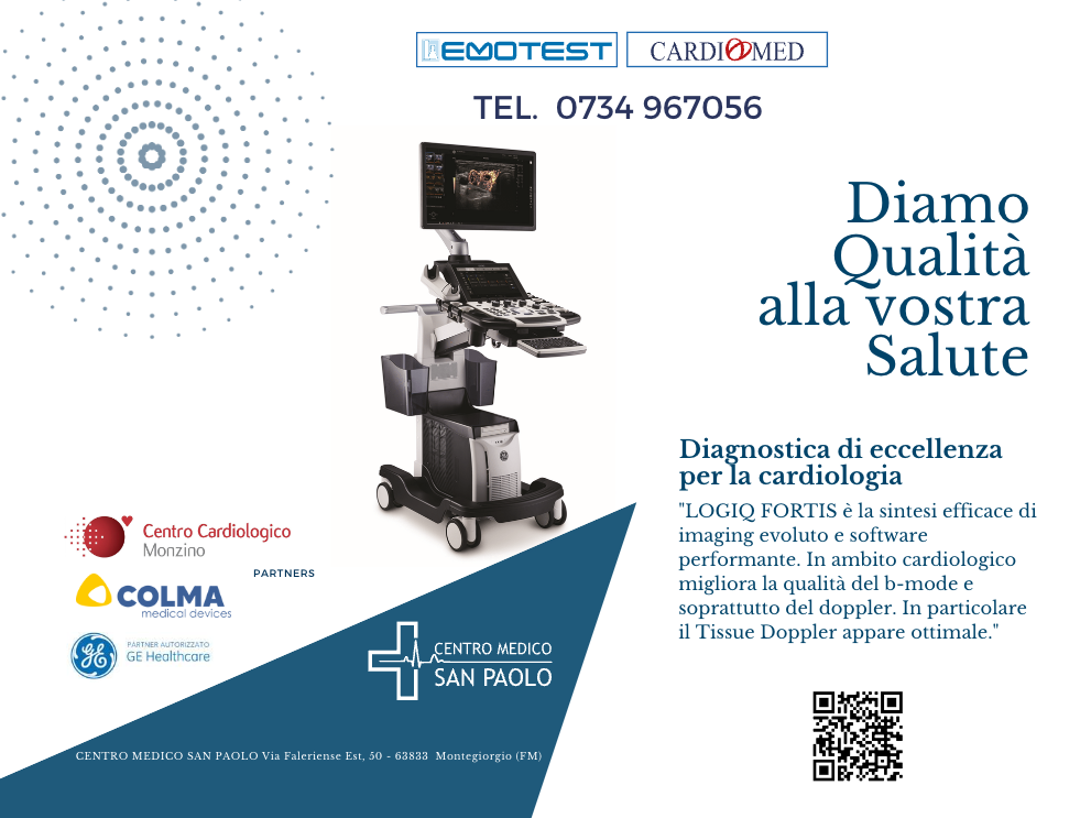 Piattaforma ecografica di alta fascia LOGIQ FORTIS